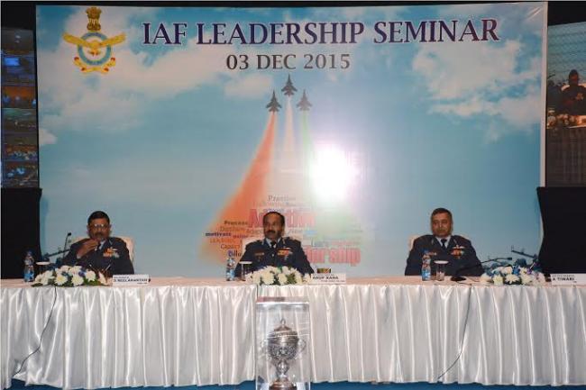 Arup Raha attends Indian Air Force Leadership Seminar