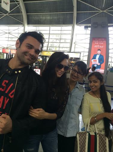 'Ishqedarriyaan' actors Mahaakshay, Evelyn have a blast duringRaipur promotions