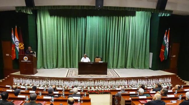 Defence Minister addresses Bi Annual Army Commanders' Conference
