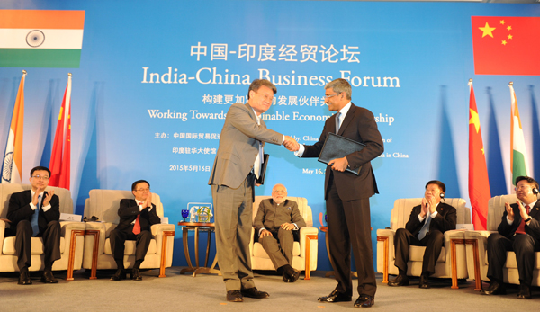  Modi meets the Chinese CEOs