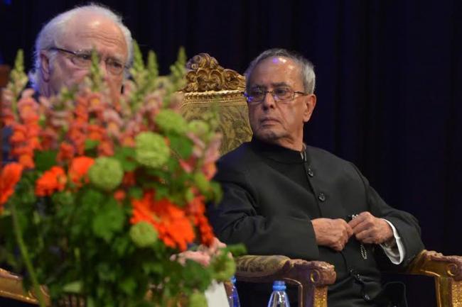 Pranab Mukherjee attends seminar on India-Sweden partnership in Stockholm