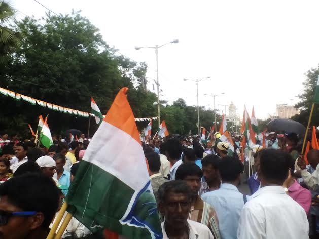 Congress hosts rally in Kolkata 