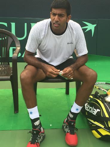 Rohan Bopanna prepares for Davis Cup clash