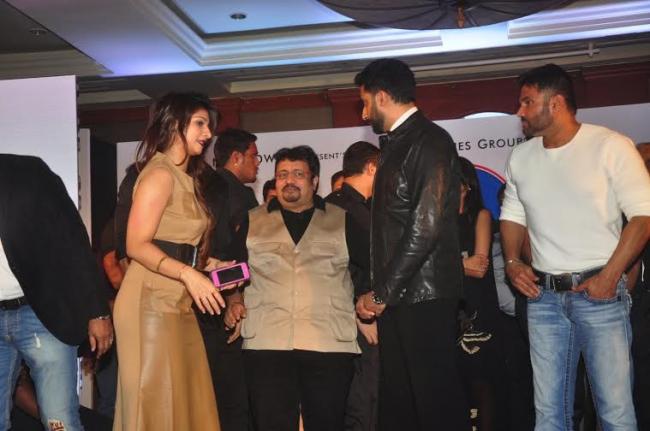 Tanishaa attends Hera Pheri 3 conference