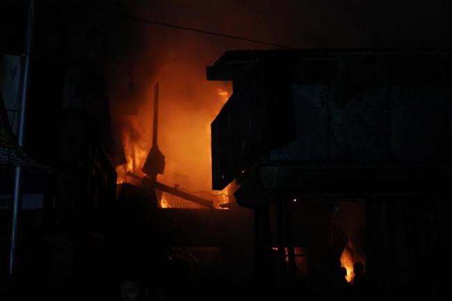 Fire in Kolkata's plywood godown 