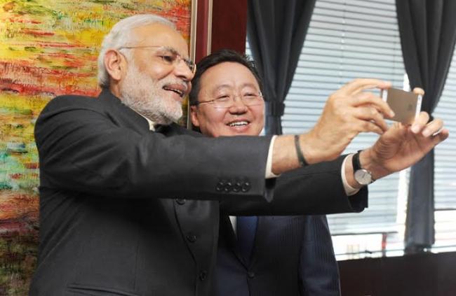 Modi's gift to the President of Mongolia