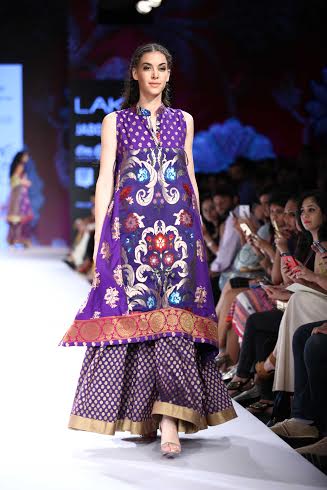 Ritu Kumar's collection showcased in LFW