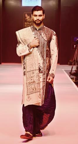 Kolkata: Sharbari Datta showcases her collections at  Kingfisher Ultrla Bengal Fashion Week