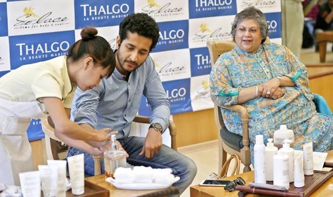 Parambrata graces marine cosmetology launch 