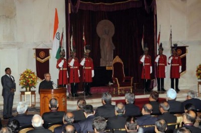 Prez meets delegates to the Sixth Annual Heads of Mission Conference