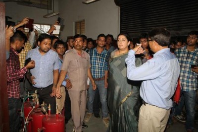 Smriti Zubin Irani in NIT   Agartala