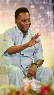 Pele charms Kolkata, shares stage with AR Rahman, Mamata Banerjee, Sourav Ganguly 
