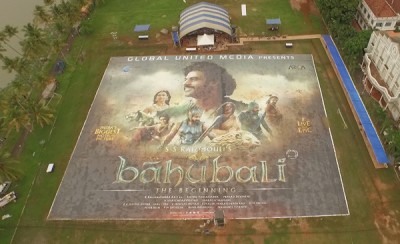 Baahubali creates world record with world's biggest poster 