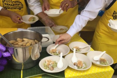 Celebrity chefs serve up free meals from discarded food: UN agency