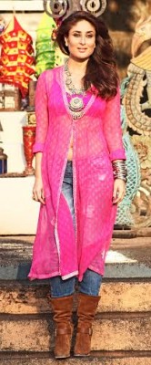 Kareena Kapoor Khan's looks stunning in  indo-western get up for 'Gabbar Is Back' 