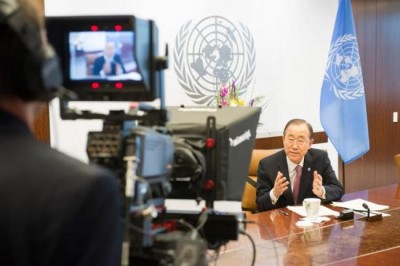 New UN sustainability agenda needs low-carbon growth to meet goals, Ban tells Delhi summit