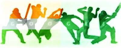 Google celebrates Indo-Pak World Cup match