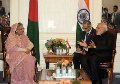Modi speaks to Hasina after historic land swap bill clearance