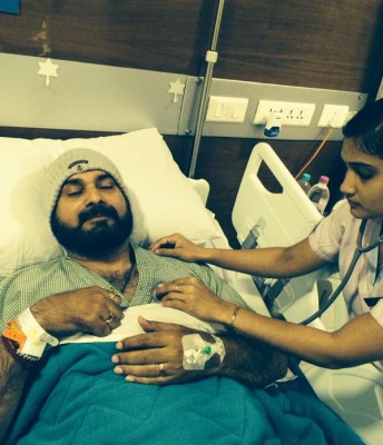 Navjot Singh Sidhu hospitalised in New Delhi