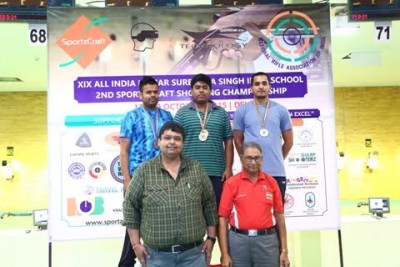 Shooters grabbed the Gold Medal in Shooting Championship 2015 at KSSR