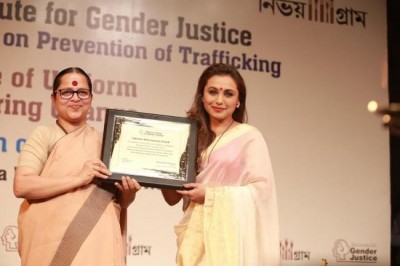National Institute of Gender Justice honours Rani 