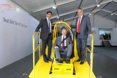 Mercedes Benz inaugurates 'Safe Roads' in New Delhi