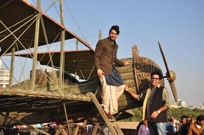 Team Hawaizaada recreates history in Mumbai beach