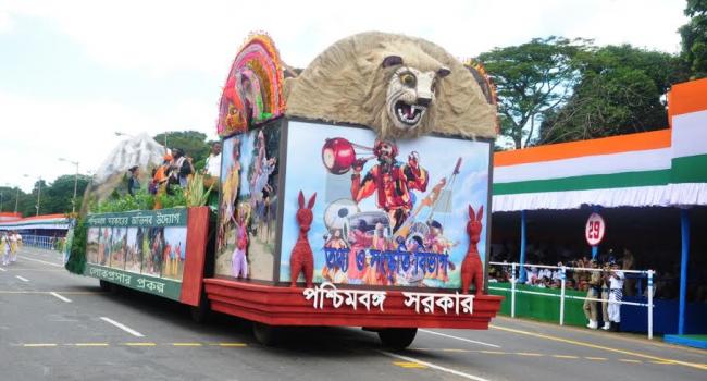 I-day rehearsal in Kolkata