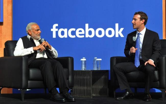 PM Modi visits Google, Facebook HQs