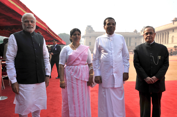 Sri Lanka President Maithripala Sirisena visits India, holds talks with PM Modi