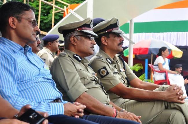 I-day rehearsal in Kolkata