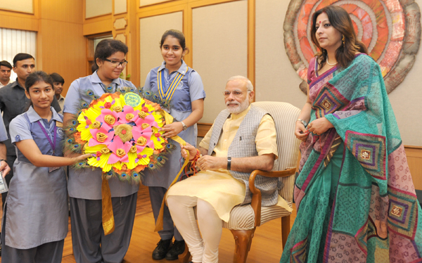 Narendra Modi, on the occasion of 'Raksha Bandhan'