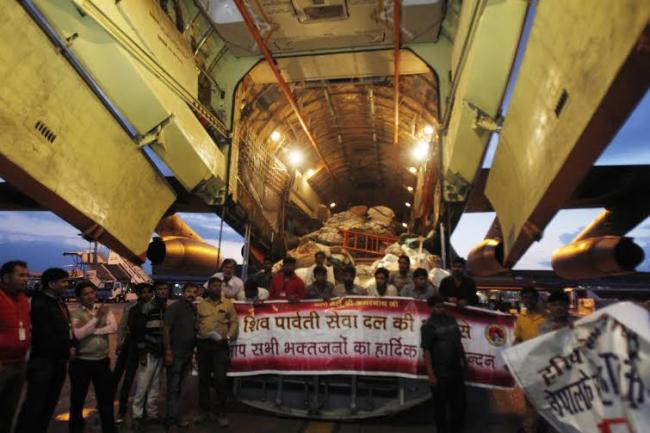 IAF continues relief ops in quake-hit Nepal