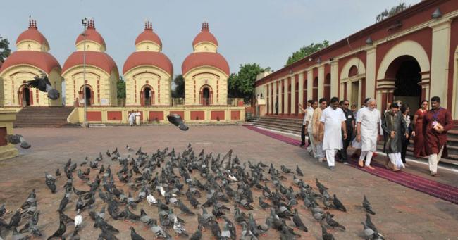 PM offers prayer at Dakshineswar Kali temple, meditates at Belur Math