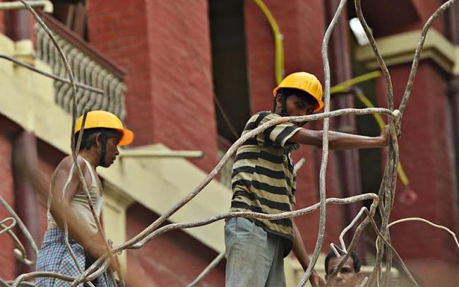 Non heritage blocks of Writers' Buildings demolished 
