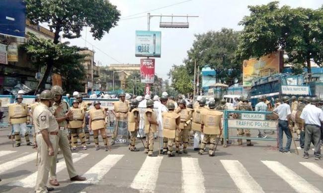 General strike by Left unions shut down Kolkata