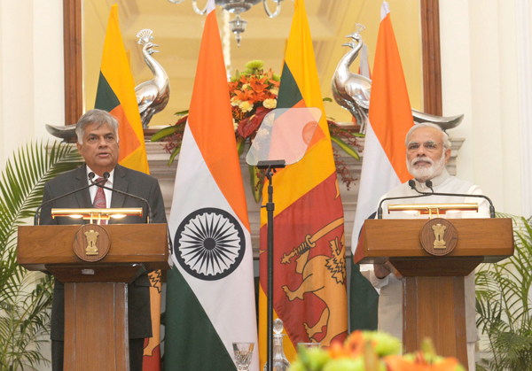 PM Narendra Modi meets Sri Lankan PM