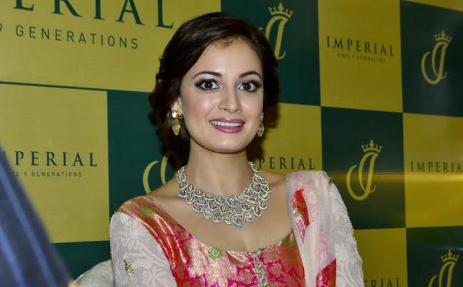 Dia Mirza inaugurates jewellery showroom in Kolkata