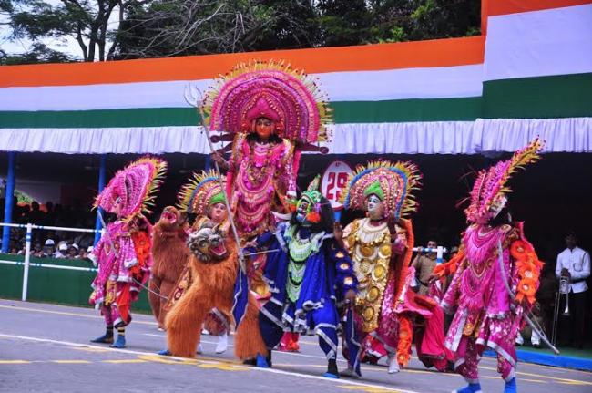 I-day rehearsal in Kolkata
