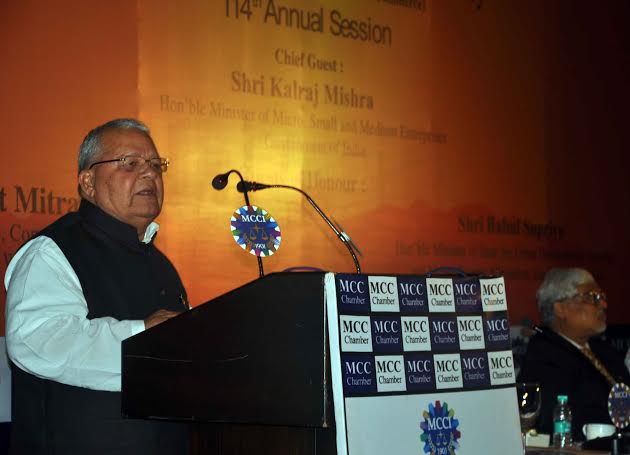 Kalraj Mishra lighting the inaugural lamp