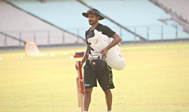 Indian team practice in Kolkata