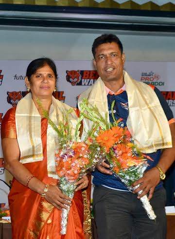 Future Group unveils the new look of Pro Kabaddi team Bengal Warriors