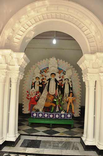 Durga Puja celebrations at Rani Rashmoni's house