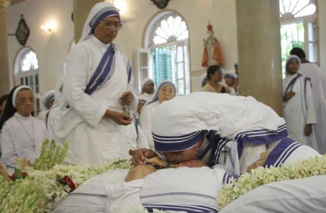 Sister Nirmala to be buried today after funeral mass