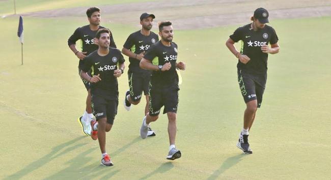 Team India prepare for Bangladesh tour