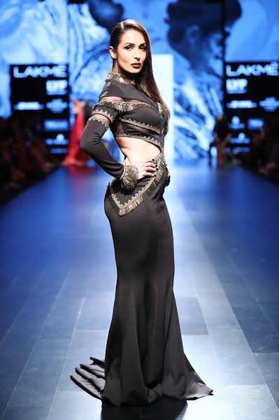 Malaika Arora, Riteish walk down LakmÃ© Fashion Week Winter ramp