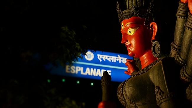 Kolkata: Durga idol of Ahiritola Sarbojanin to be kept at Esplanade Metro Station