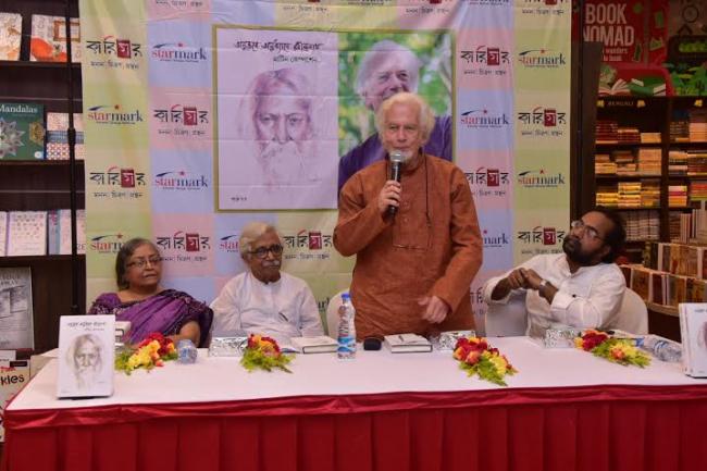 Starmark,  Karigar host launch of Martin Kampchenâ€™s new book Anubhabe Anudhyane Rabindranath