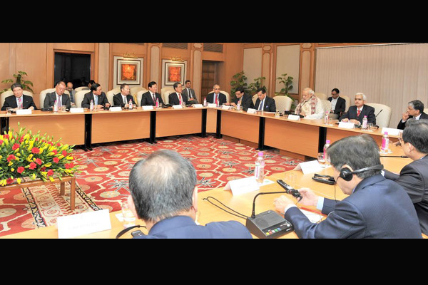 The CEOs from Korea calls on the Prime Minister