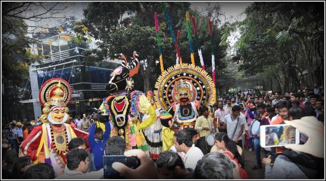Infosys Bangalore celebrates the harvest season by organizing Ellu â€“ Bella